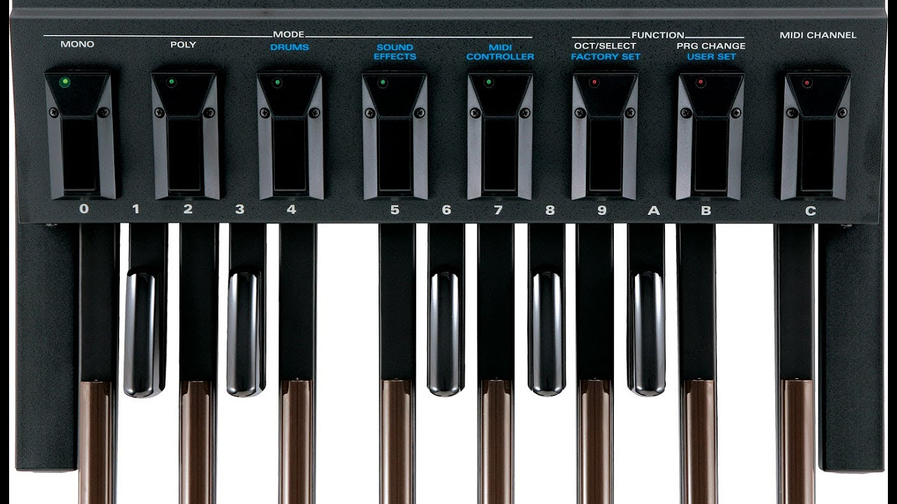 Roland PK-5A Dynamic MIDI Pedal - YouTube