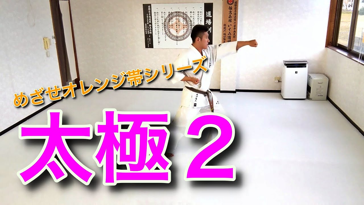 Kyokushin Karate Taikyoku Part 2 Isumi Dojo Course Aim for the