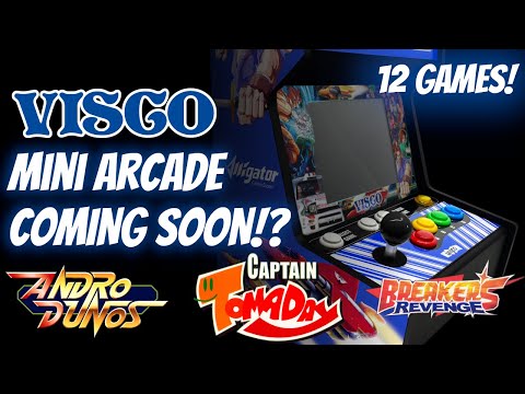 VISCO MINI ARCADE BARTOP! - YouTube