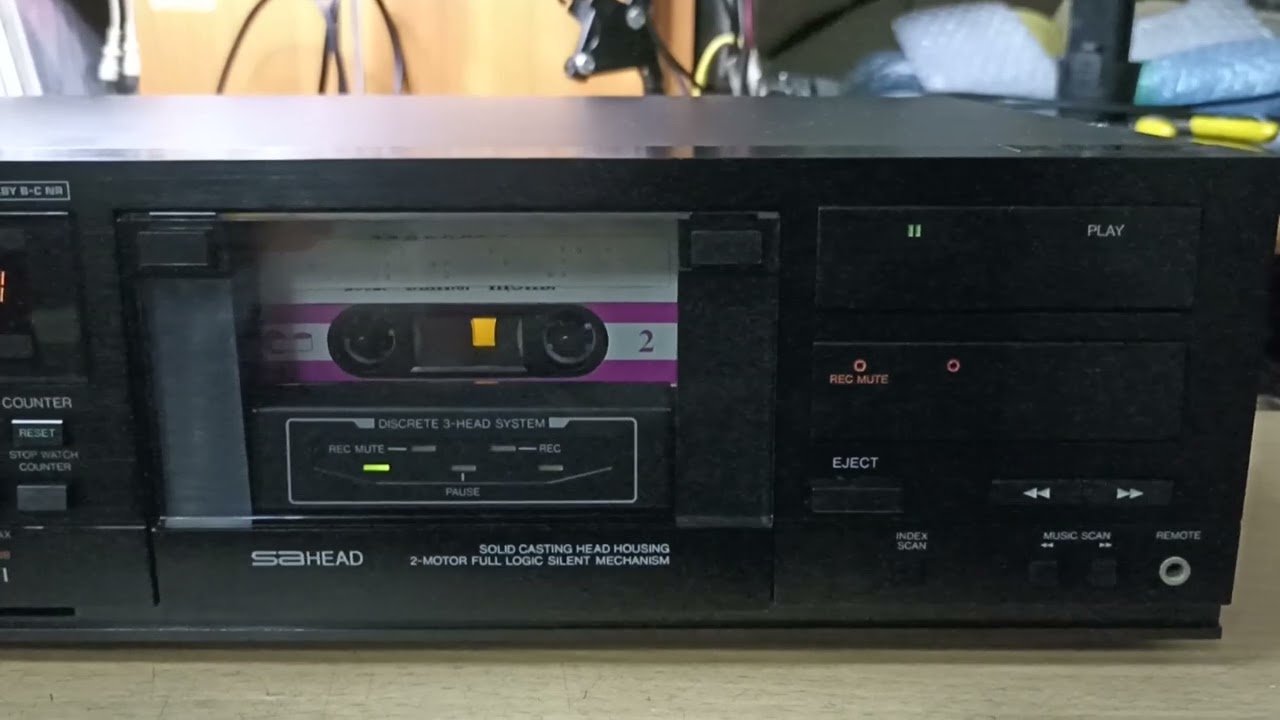 VICTOR KD-V6 STEREO CASSETTE DECK - YouTube