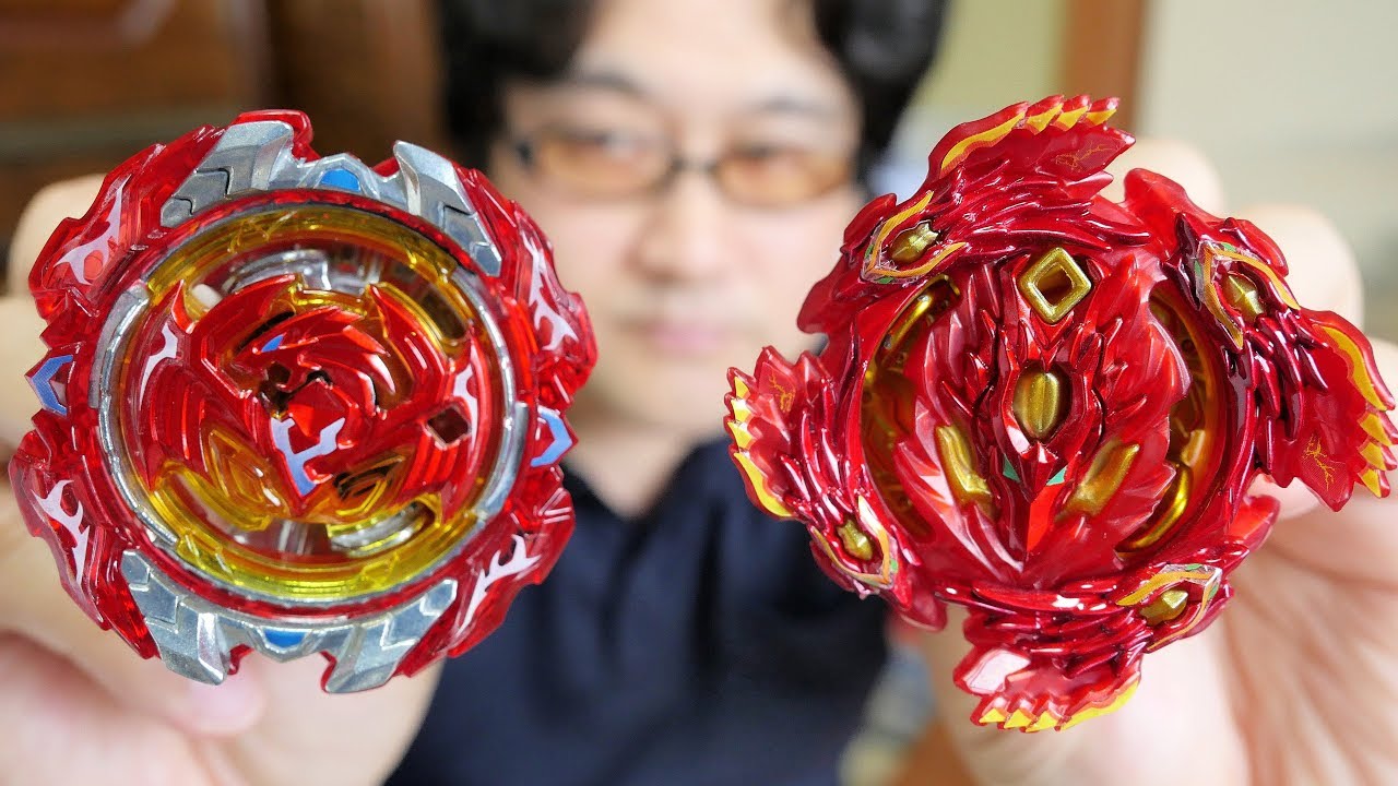 ベイブレードバースト超Z リヴァイブフェニックス 10 Frと赤い