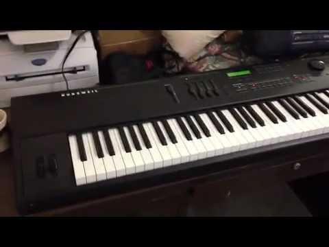 My PC88 Kurzweil Keyboard for Sale - YouTube