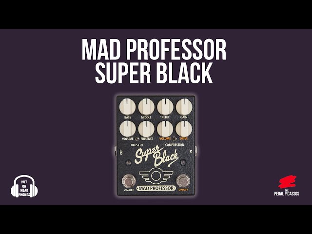 MAD PROFESSOR SUPER BLACK - YouTube