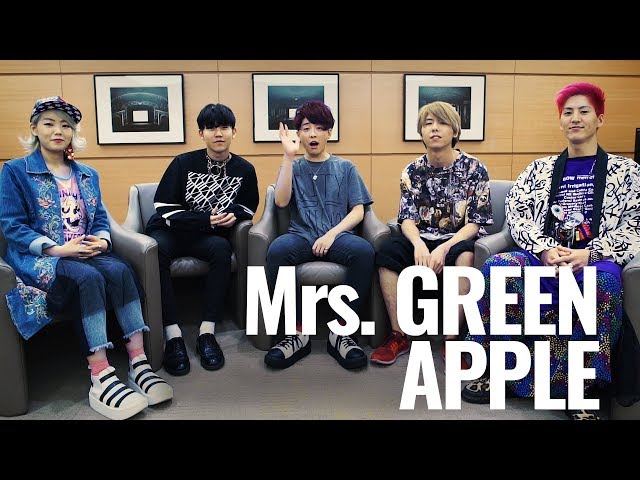 Interview with Mrs. GREEN APPLE - YouTube