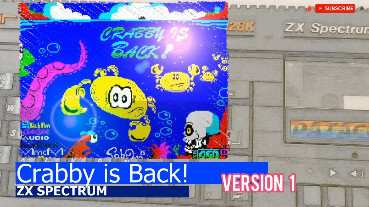 ZX Spectrum-=Crabby is Back!=- version 1 - YouTube