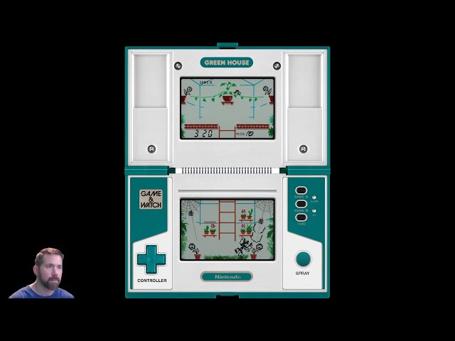 Nintendo Game & Watch: Green House MAME Gameplay - YouTube