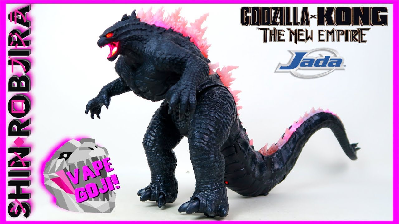 Jada Toys: Heat-Ray Breath Godzilla R/C | Figure Review - YouTube