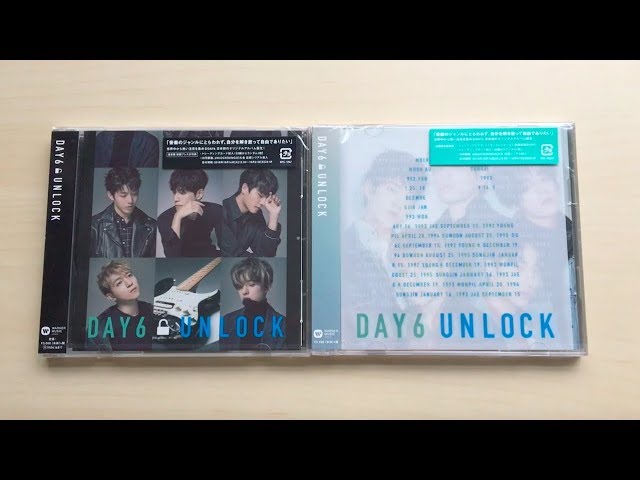 ♡Unboxing DAY6 1st Japanese Studio Album Unlock (Standard