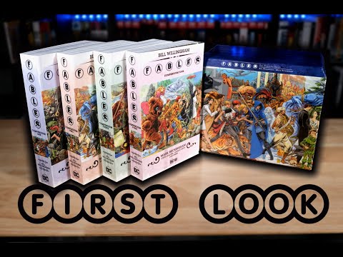 FABLES 20TH Anniversary Box Set First Look - YouTube