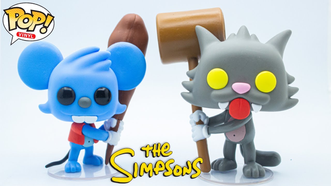 Funko Pop! #903 #904 ITCHY & SCRATCHY The Simpsons Vinyl Figures