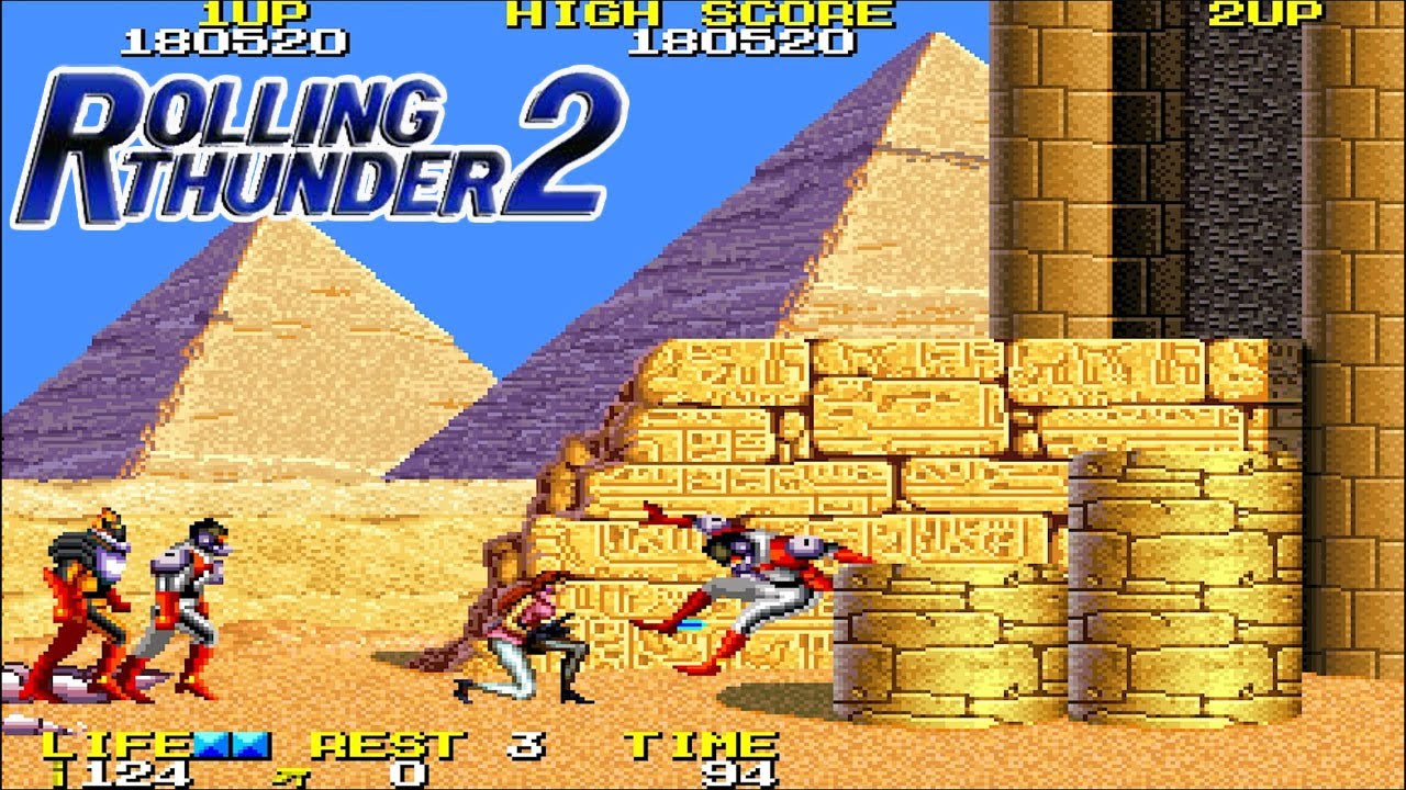 Arcade ローリングサンダー 2 / Rolling Thunder 2 - Full Game - YouTube