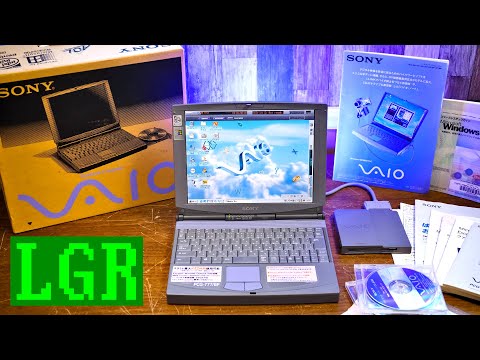 220,000 Japanese Laptop from 1999: Unboxing a Sony Vaio PCG-777/BP