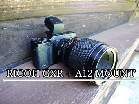 私のミラーレス RICOH GXR + A12 MOUNT スタイルと合わせる - YouTube