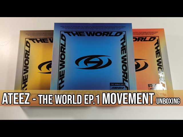 ATEEZ - The World Ep.1 Movement Album Unboxing - YouTube
