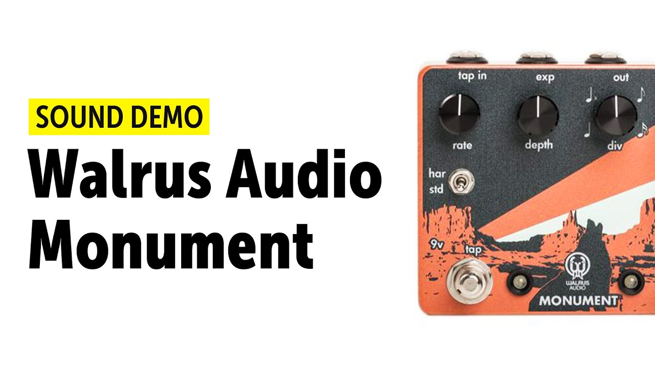 Walrus Audio Monument Sound Demo (no talking) - YouTube