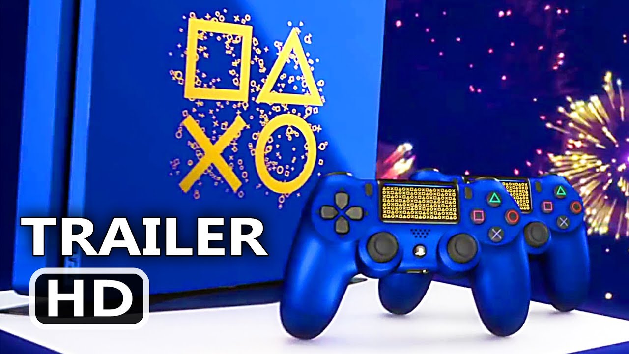 PS4 - Days Of Play Limited Edition PS4 Console (2018) - YouTube