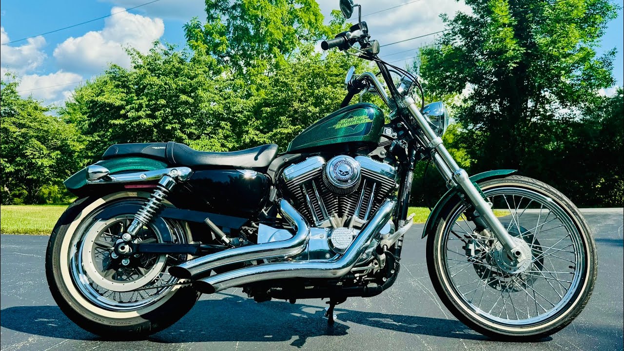 2013 Harley Davidson Sportster 72 1200cc - Hard Candy Lucky Green