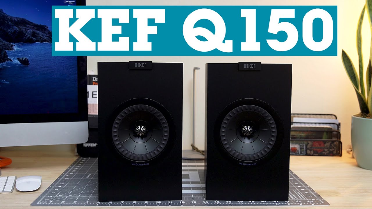 KEF Q150 bookshelf speakers | Crutchfield - YouTube