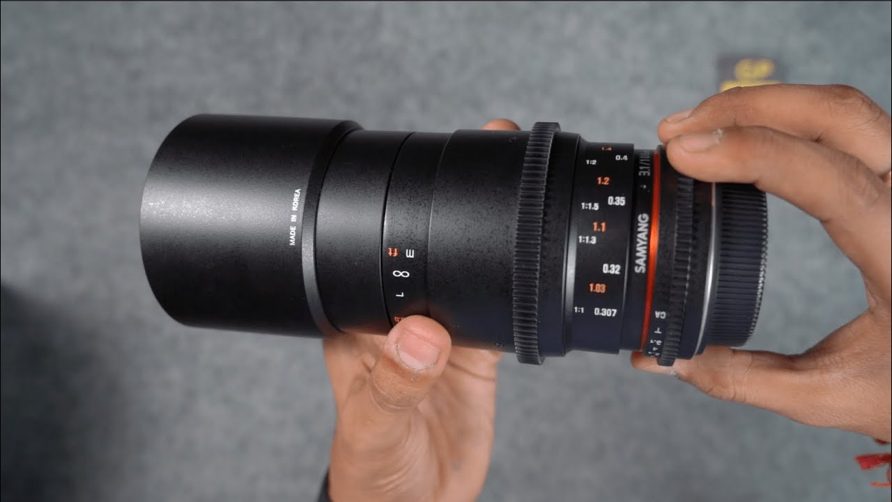 SAMYANG T3.1 100MM TELEPHOTO MACRO LENS - YouTube