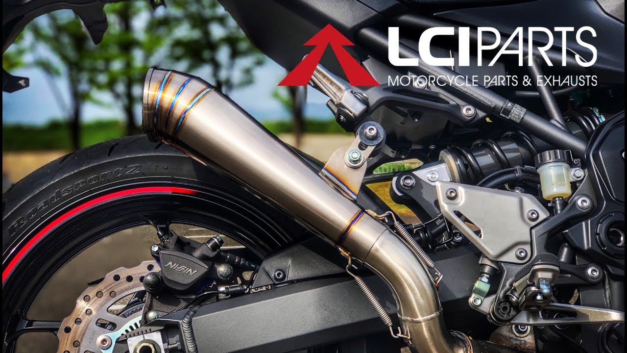 LCIPARTS】GP Titanium Z900 Changeing Muffler Exhaust sound