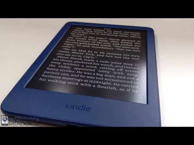 2022 Kindle Review - Denim Blue (11th gen) - YouTube