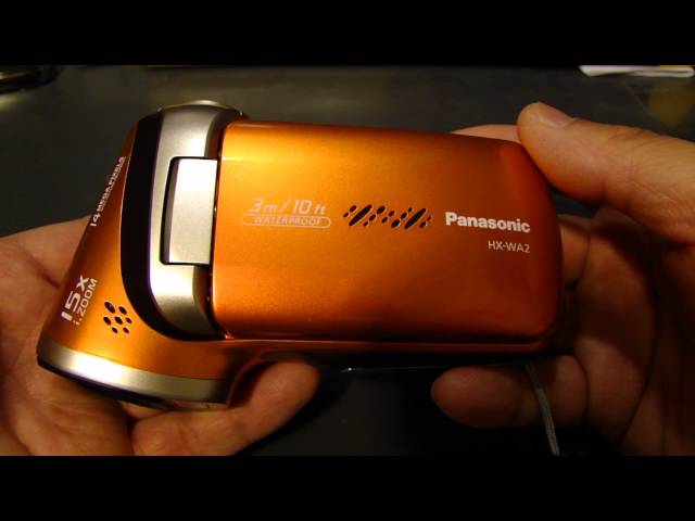 Panasonic HX-WA2 Waterproof Camera - Part 2 - YouTube