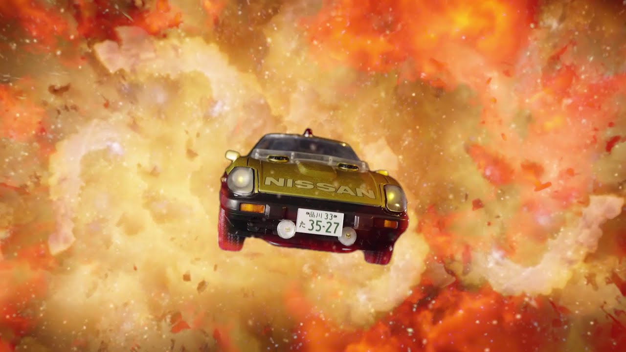 Fight 1/8 scale crime with this gull-winged Nissan Fairlady 280Z