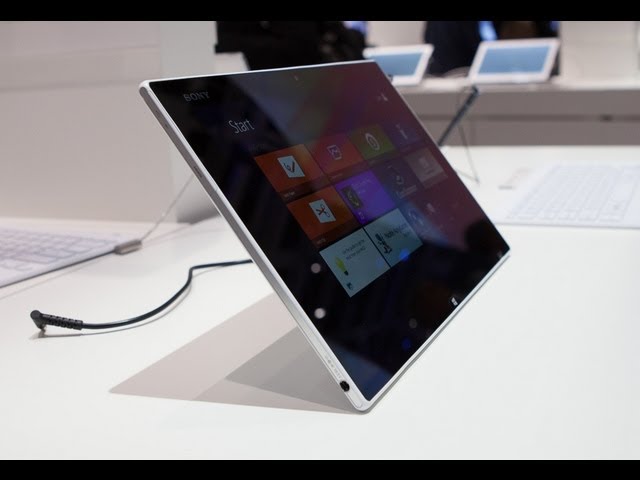 Sony VAIO Tap 11 (IFA 2013) - YouTube