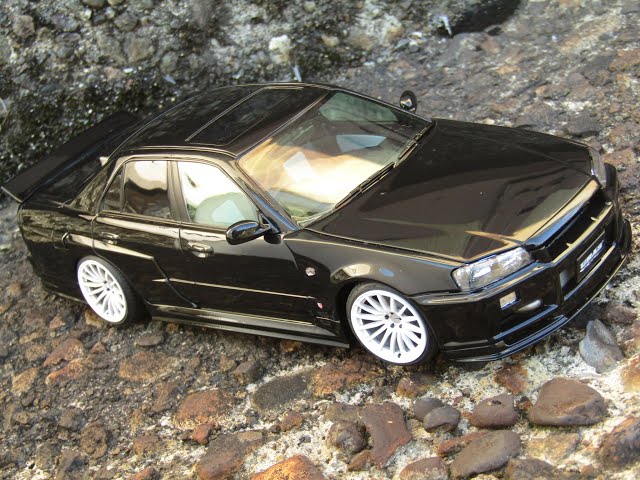 T-GARAGE店長がキットレビュー＆製作 アオシマ 1/24 URAS ER34