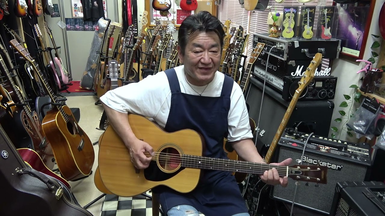 YAMAHA The FS Japanese made all solid wood - YouTube