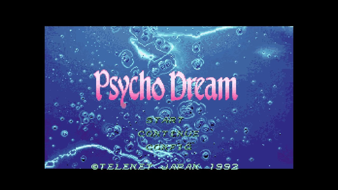 Psycho Dream (サイコドリーム). [Super Famicom]. 1CC. HARD. No