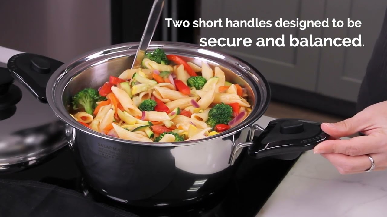 Saladmaster 4 Qt./3.8L Mezzo Roaster - YouTube