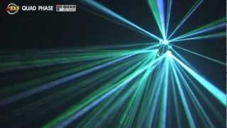 AMERICAN DJ / LEDムーンフラワーエフェクト QUAD PHASE - YouTube