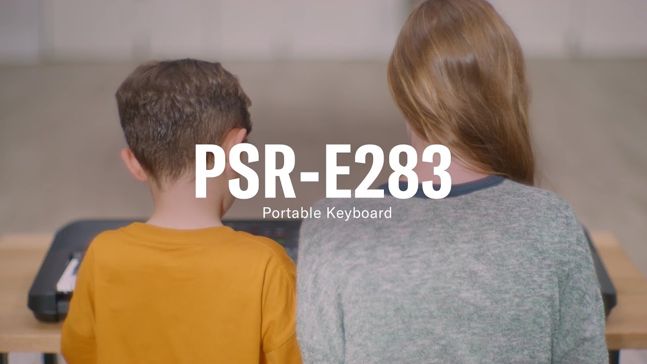 YAMAHA PSR-E283 キーボード 61鍵盤 スタンド・イス・ヘッドホン
