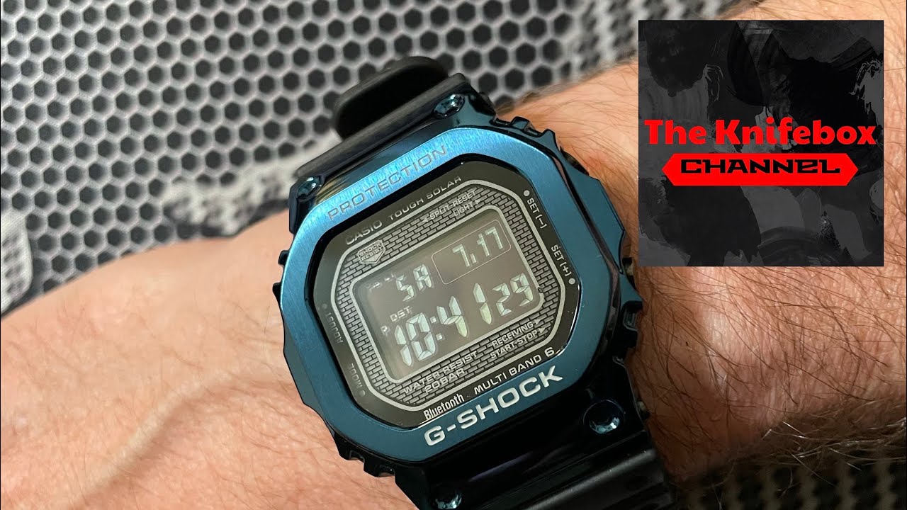 Casio G-Shock GMW-B5000G-ER2 - YouTube