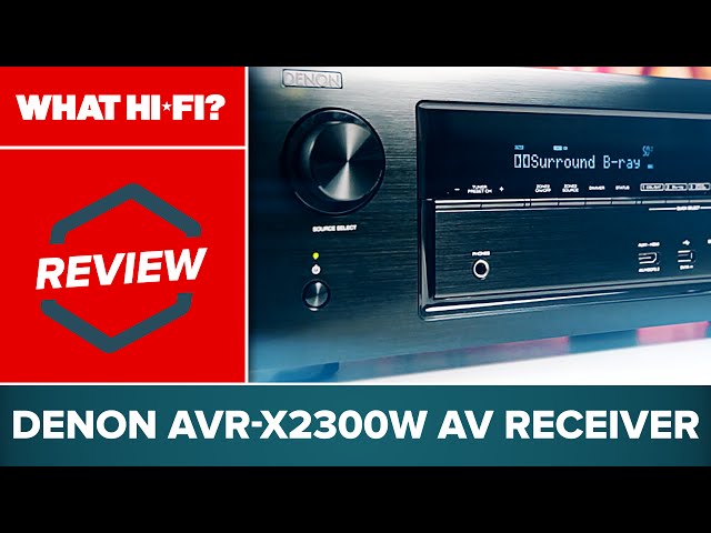 Denon AVR-X2300W AV receiver review - YouTube