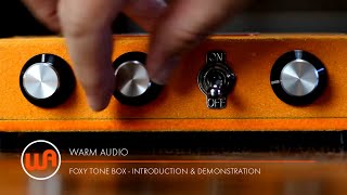 Warm Audio Foxy Tone Box Fuzz Pedal - Orange | Sweetwater