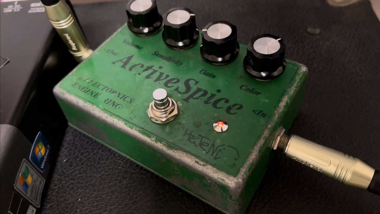 hatena? Active Spice エフェクターレビュー - YouTube