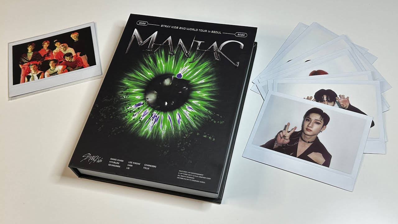 Stray Kids Maniac 2nd World Tour in Seoul Blu-ray Unboxing