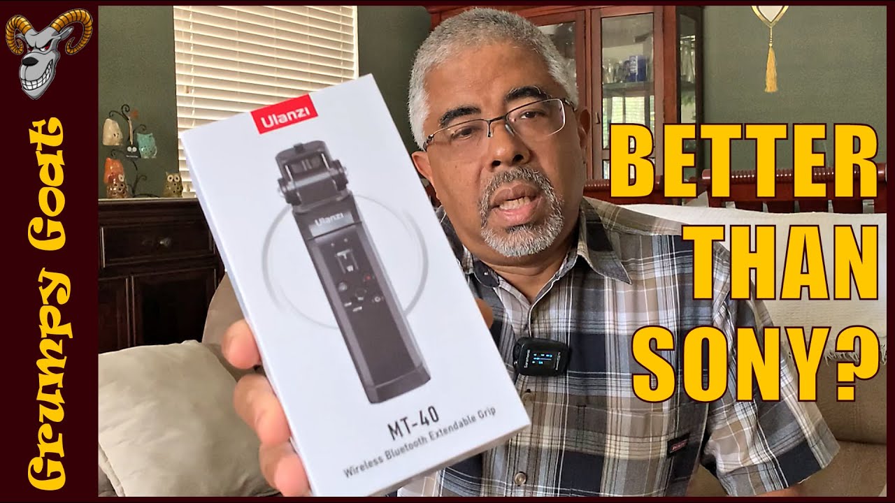 Ulanzi MT40 Wireless Bluetooth Extendable Grip - Better than Sony