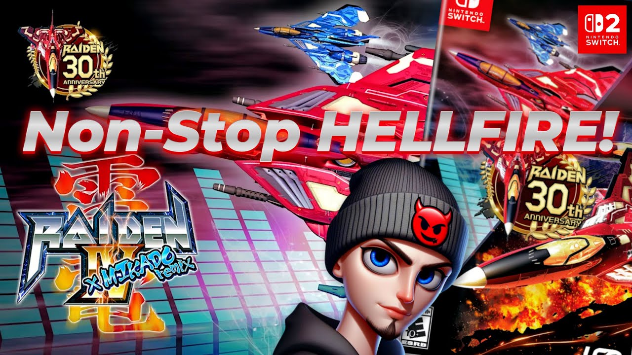 RAIDEN 30th Anniversary Collection Raiden 4 & 5 Physical on SWITCH