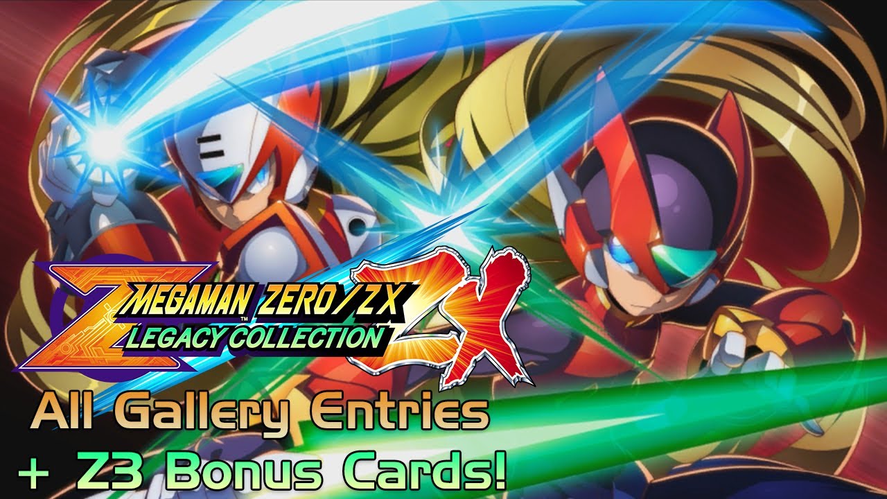 Mega Man Zero/ZX Legacy Collection - Complete Gallery Art Showcase