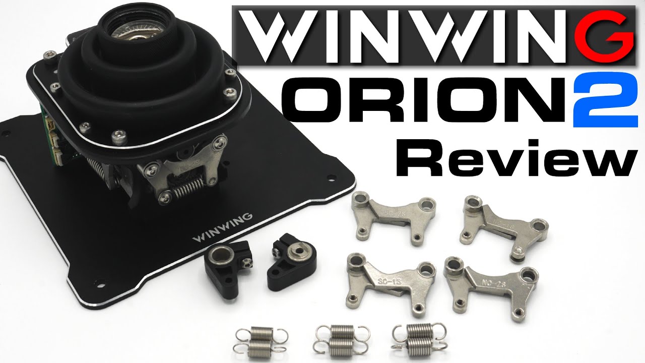 WinWing Orion 2 Modular Joystick Base and Kit Review - YouTube