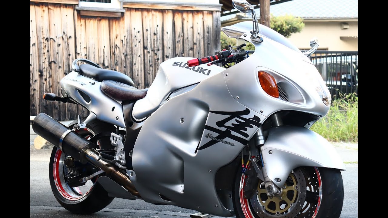 ☆車検付きR4年5月☆GSX1300R 隼☆機関快調☆SP忠男スーパーコンバット