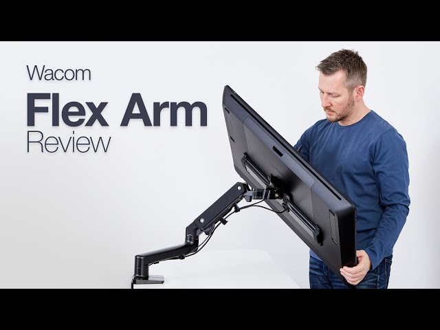Wacom Flex Arm for Cintiq Pro Review and comparison to Ergo Stand