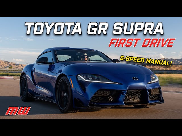 2023 Toyota Supra MT | MotorWeek First Drive - YouTube