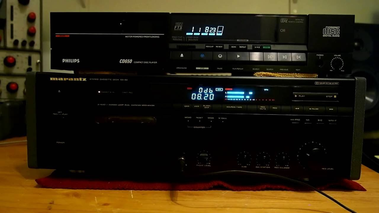 Marantz SD-60 Audiophile Cassette Deck - YouTube