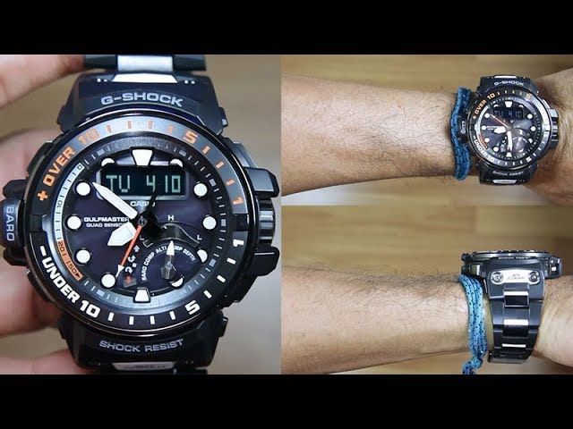 CASIO G-SHOCK GULFMASTER GWN-Q1000MC-1A QUAD SENSOR - UNBOXING
