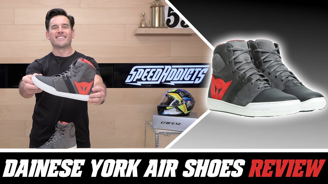 Dainese York Air Shoes Review at SpeedAddicts.com - YouTube
