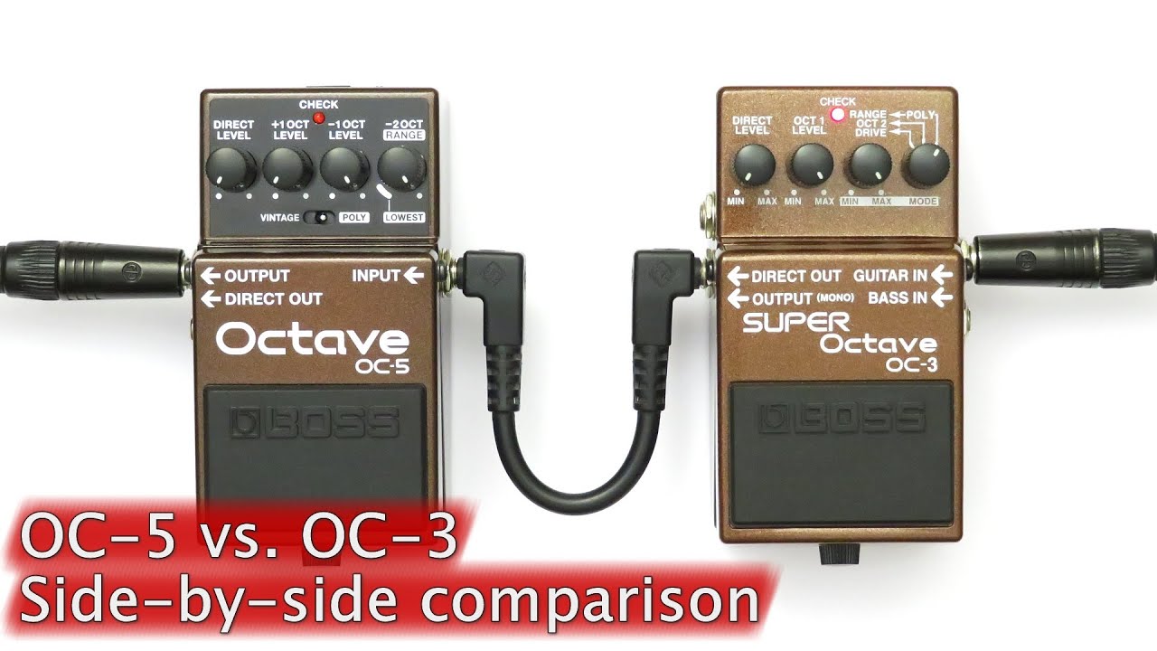 Boss OC-3 Super Octave - YouTube